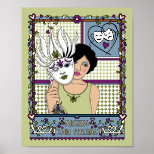 Maskera funktioner_A_8x10 Poster