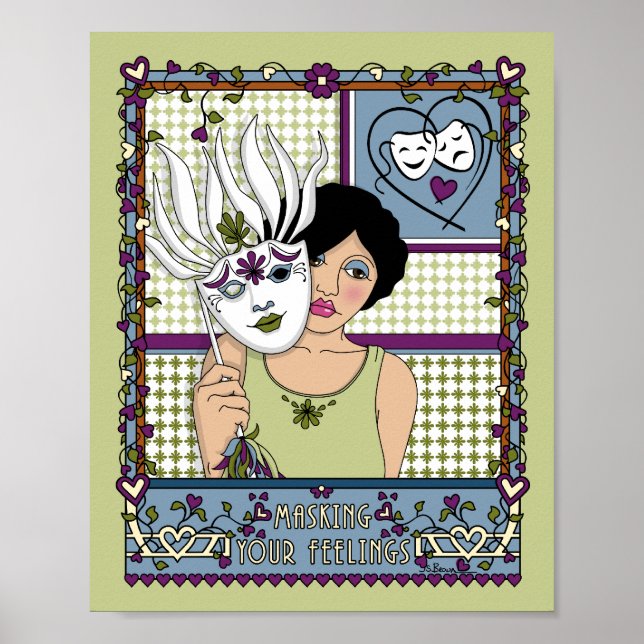 Maskera funktioner_A_8x10 Poster (Framsidan)
