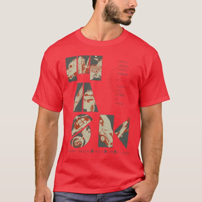 Maskera konsertskjortan tee shirt (Framsida)