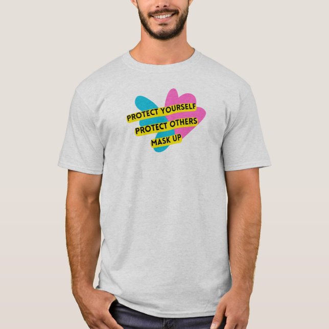 Maskera upp t shirt (Framsida)