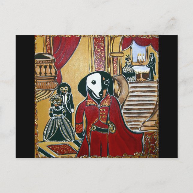 MASKERAD DOXIE VYKORT (Framsida)