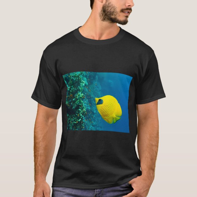 Maskerad fjärilsfisk t shirt (Framsida)