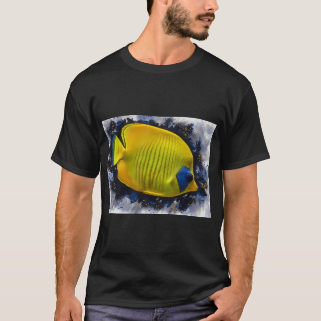 Maskerad fjärilsfisk t shirt (Framsida)