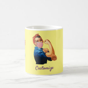 Maskerad kvinnlig egenmakt Thunder_Cove Kaffemugg