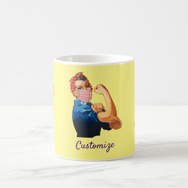 Maskerad kvinnlig egenmakt Thunder_Cove Kaffemugg (Center)