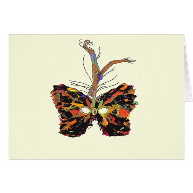 Maskerad OBS Kort (Framsidan Horizontal)