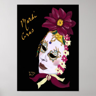 Maskeradaffisch Poster