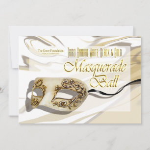 Maskeradbal Invitation Inbjudningar