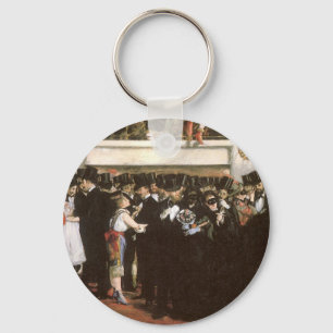 Maskeradbal på operan av Edouard Manet Nyckelring