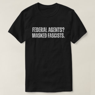 Maskerade fascister ICE protest T Shirt