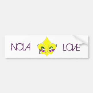 Maskerade Fleur De Lis Bildekal