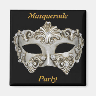 Maskeradfest Spara Datum Magnet