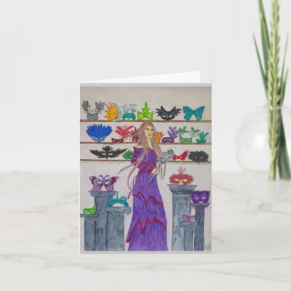 MaskeradGalleria Notecard Kort