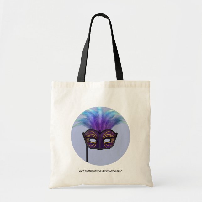 Maskeradmask Tygkasse (Framsidan)