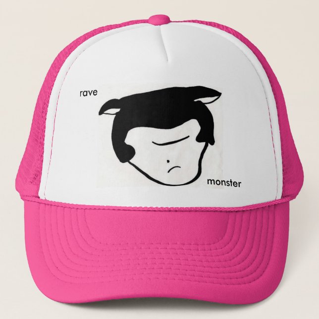 maskerat monster keps (Framsida)