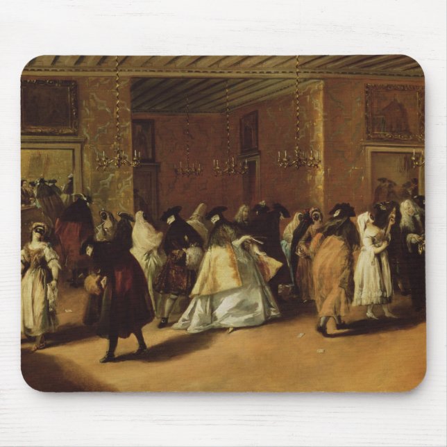 Maskerat möte musmatta (Framsidan)