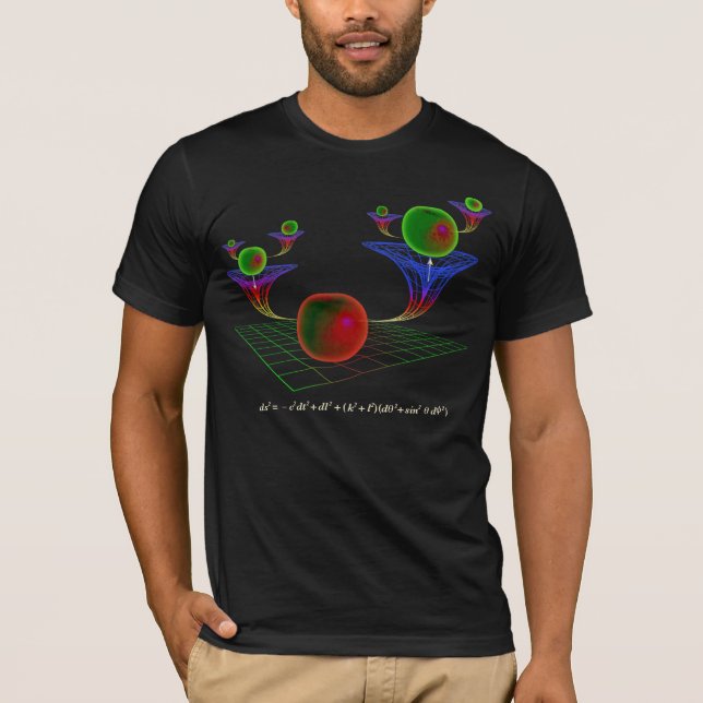 MASKHÅL I TIME TEE SHIRT (Framsida)