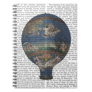 Maskin Aerostatique Luftballong Anteckningsbok Med Spiral