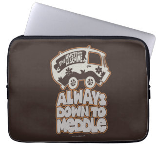 Maskin "Alltid ner till Meddle" Laptop Fodral