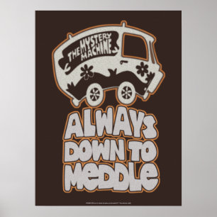 Maskin "Alltid ner till Meddle" Poster