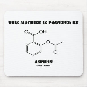 Maskin drivs av Aspirin (molekyl) Musmatta