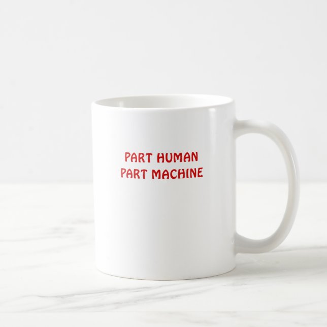 Maskin för delmänniskadel kaffemugg (Höger)