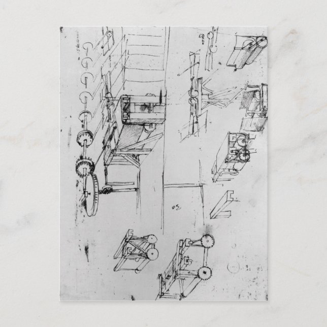 Maskin formar, räl. 367r-b vykort (Framsida)