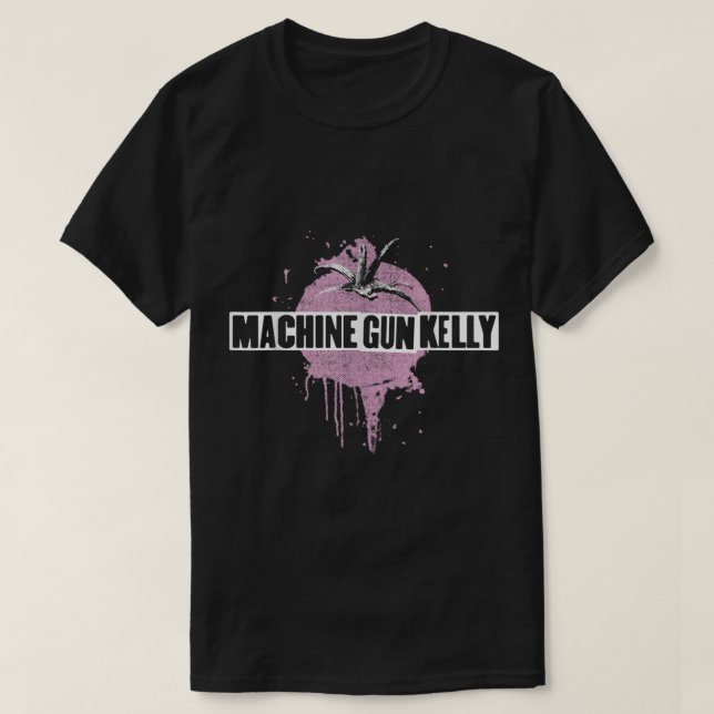 Maskin Gun Kelly Mainstream Sellout Splatter T Shirt (Design framsida)