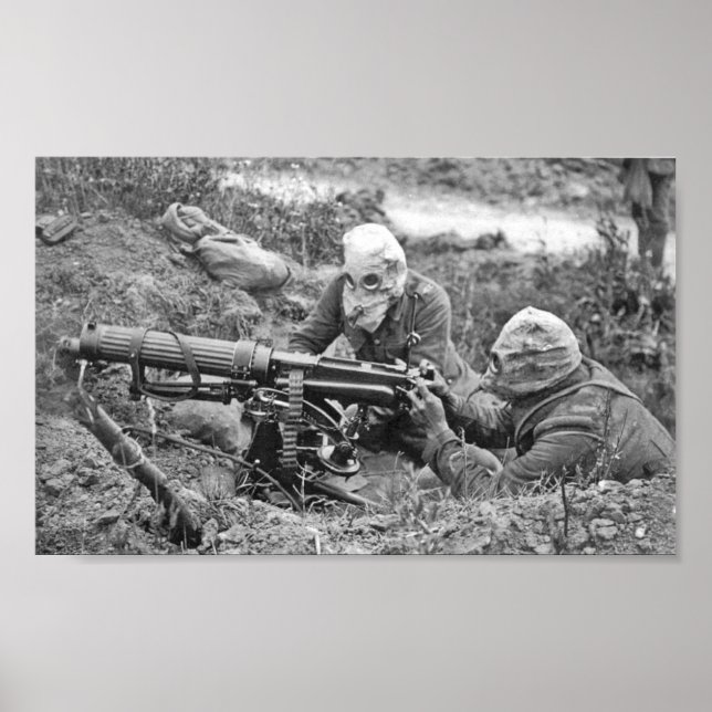 Maskin-Gun Nest Poster (Framsidan)