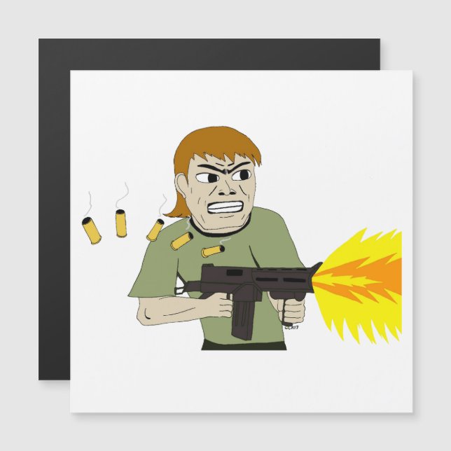 maskin gunner (Fram/baksida)