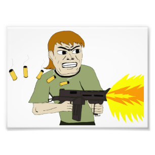 maskin gunner fototryck