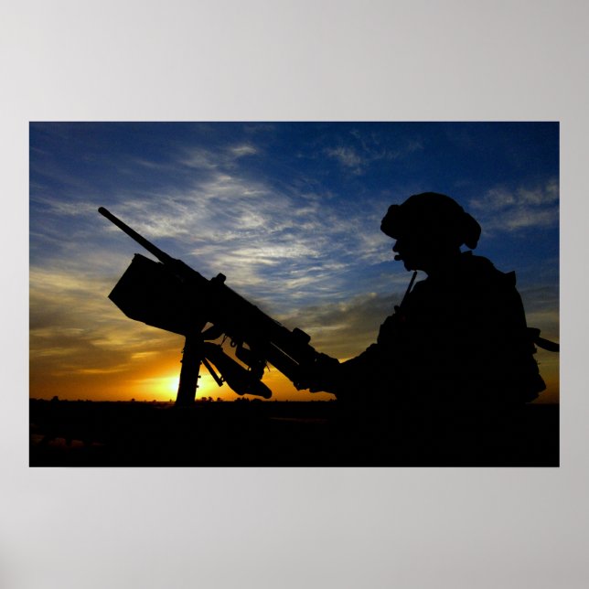 Maskin Gunner Poster (Framsidan)