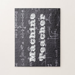 Maskin Lärare Pussel