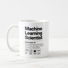 Maskin Learning Scientist Kaffemugg