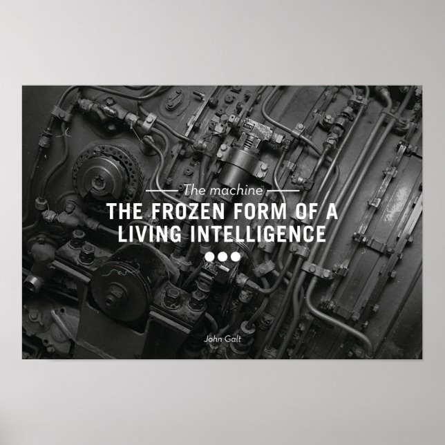 Maskin Poster (Framsidan)