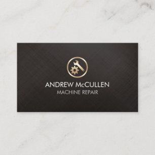 Maskin Repair Machinist Visitkort
