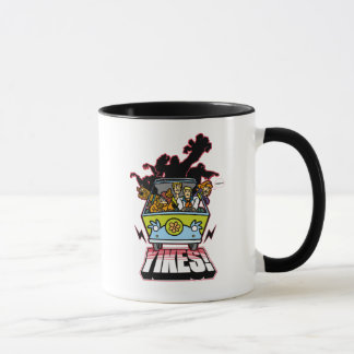 Maskin "Yikes"! Grafik Mugg
