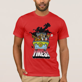 Maskin "Yikes"! Grafik T Shirt