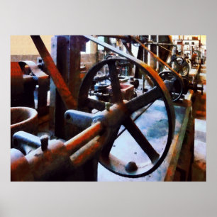 Maskinen shoppar poster