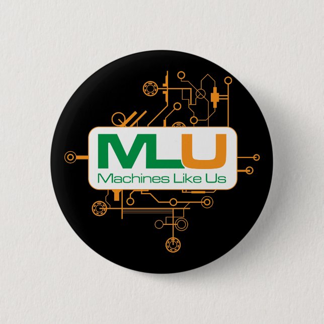 Maskiner gillar oss knäppas knapp (Framsida)