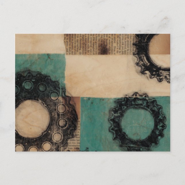 Maskiner II Vykort (Framsida)