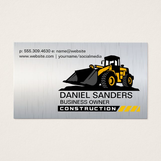 Maskiner och apparater för byggnadsmaskiner | Utve Visitkort (Framsidan)