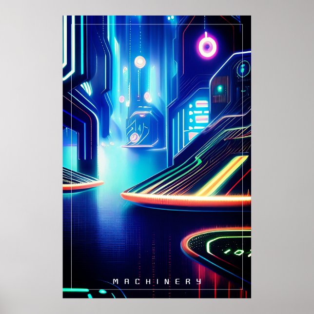 Maskiner Poster (Framsidan)