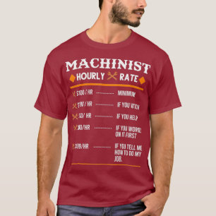 Maskineriarbeten, timtaxering t shirt