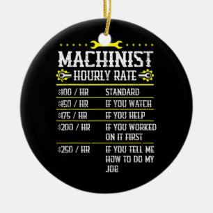 Maskinering av CNC-maskineriets timtaxa Julgransprydnad Keramik