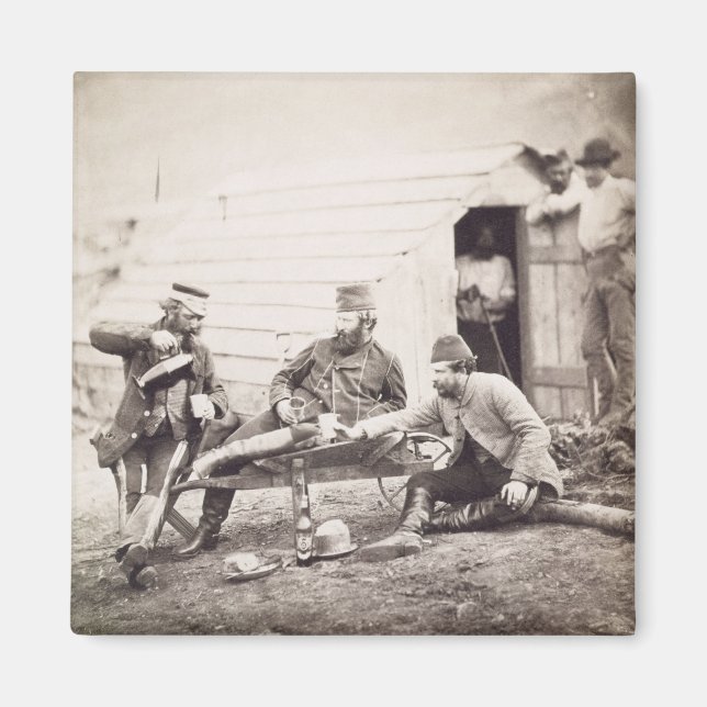 Maskinerna i lägret (överste Lowe och kaptener B. Magnet (Framsidan)