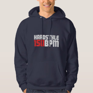 Maskinformaterad elektronisk musikgåva för EDM Rav Hoodie