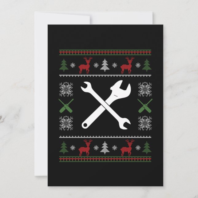 Maskiningenjör Bilmekaniker Teknisk Inbjudningar (Framsida)