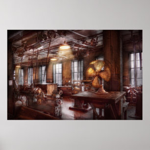 Maskinist - fläktklubben poster