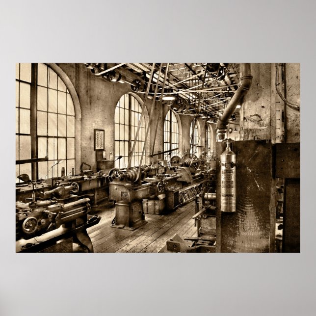 Maskinist - först säkerhetsinstans poster (Framsidan)